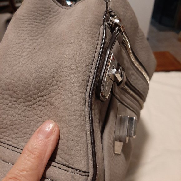 Rebecca Minkoff Crosby Nubuck Satchel Tote *EUC* - Picture 11 of 11